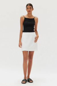 Darcy Skirt | White