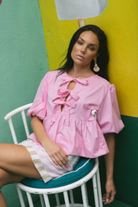 Womenswear: Pia Top | Soft Pink