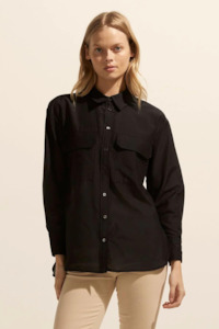 Womenswear: Abroad Top | Black