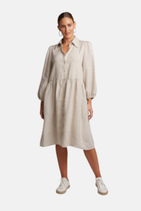 Womenswear: Studio Midi Shirt Dress | Tusk