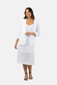 Womenswear: Seville Jacket | White