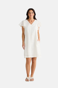 Womenswear: Essie Dress | White