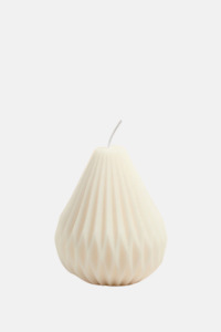 Womenswear: Dwarf Pear Handmade Soy Ivory Candle