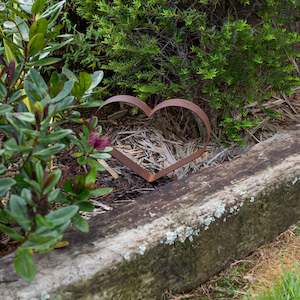 Hearts - Garden Art: Braveheart - Garden Art