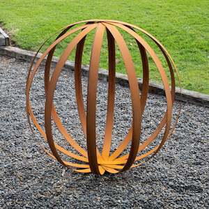 Corten Spheres: Queen Sphere