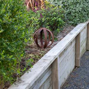 Corten Spheres: Child Sphere