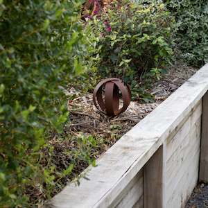 Corten Spheres: Baby sphere