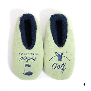 Sploshies - Men's Medium Duo Play Golf Foot Covering Slipper