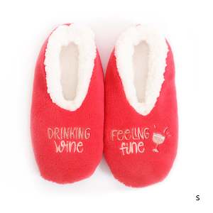 Sploshies - Women's Extra Large Duo Wine Foot Covering Slipper