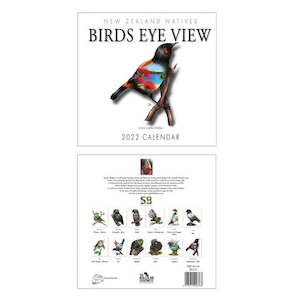 The Nz Souvenir - New Zealand Sophie Blokker Birds Eye View Calendar 2024