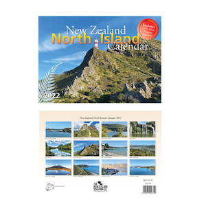 The Nz Souvenir - New Zealand North Island Calendar 2024