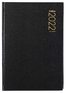 Collins Diary A52 Black Even Year