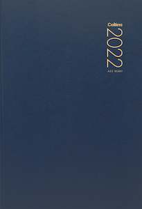 Collins Diary A52 Navy Even Year