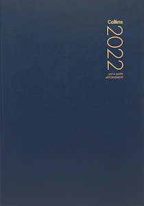 Diaries Calendars: COLLINS DIARY A51A NAVY APPOINTMENT EVEN YEAR