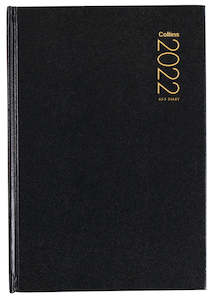 Collins Diary A53 Black Even Year