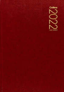 Collins Diary A43 Red Even Year