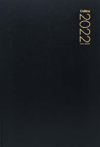 Collins Diary A42 Black Even Year