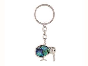 Kiwicraft Paua Shell Keyring - KIWI