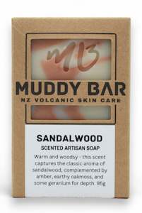 Muddy Bar Sandalwood Artisan Soap