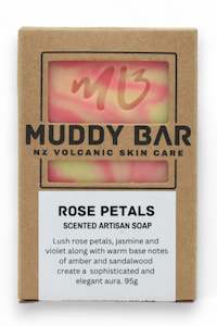 Skin Care: Muddy Bar Rose Petals Artisan Soap