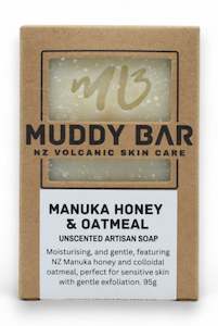 Muddy Bar Manuka Honey & Oatmeal Artisan Soap