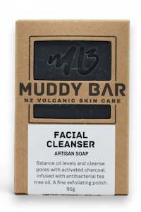 Skin Care: Muddy Bar Facial Clenser Artisan Soap