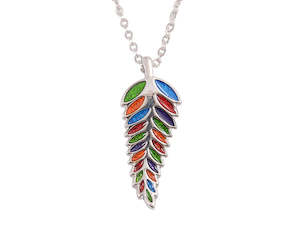 Kiwicraft Colorful Fern Pendant With Box