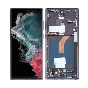 Samsung Galaxy S22 Ultra 6.78" LCD Screen - For Galaxy S22 ULTRA 5G With Frame - PART ONLY