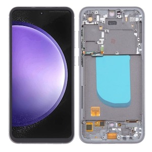 Spare Parts: Samsung Galaxy S23 FE 6.43" OLED LCD Screen with Frame - PARTS ONLY