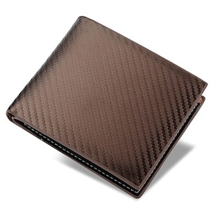 Carbon Fiber Texture Slimline Mens Wallet, Card/Cash Slots