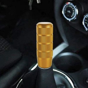 Knurled Metal 96mm Gear Shift Knob, Universal Fit