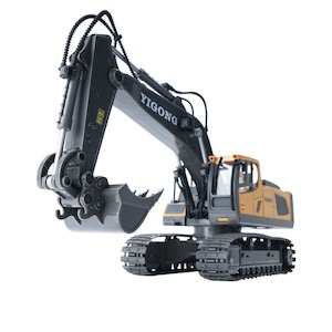 Rc Hobby And Toys: NC-258C RC Excavator, Metal Bucket, Engine Sounds, All-Terrain Caterpillar tracks, Independent Steering, Boom lights