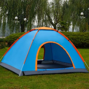 2 Person Quickpop Pop Up Tent, Double door, Ventilated Skylight, Double Zipper