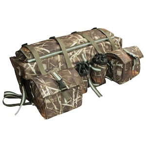 Camping And Outdoors: ATV Rear Rack Bag Hunting/Work Storage Gear Bag, Collapsible