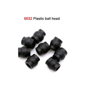 RC Part 6032, Plastic Pivot Balls - 8 PACK