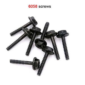 RC Part 6058, Wheel Lock Screw, 8 Pack