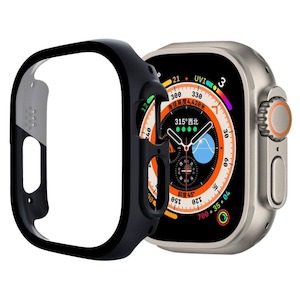 Apple Watch Ultra / Ultra 2 49mm Cover with Tempered Glass Screen Protector