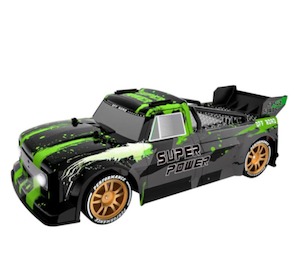 JJRC RC Q123 Drift Sports Truck, Up to 17km/h, Front and Rear LEDs, 370 Motor, S…