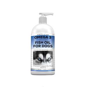 Nodens Natural Omega-3 Fish Oil for Dogs - Skin & Coat Supplement for shedding, …