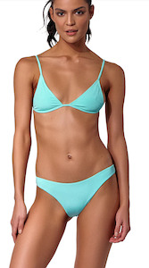 Clothing: Cleo Classic Bikini Bottom - Aqua