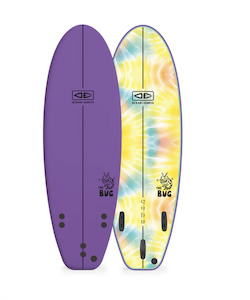 O & E Bug 5'2" Softboard Purple