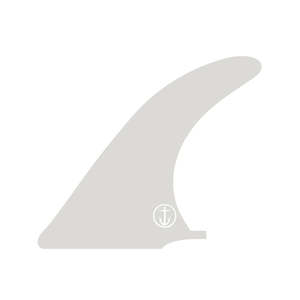 Captain Fin Raked 10 Inch Fin - Clear