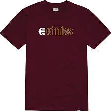 Etnies Kids Ecorp Tee (Burgundy)