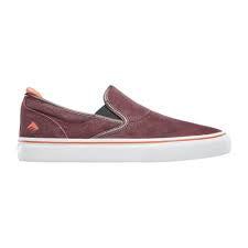 Emerica Wino G6 Slip-On - Burgundy