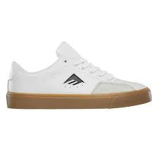 Clothing: Emerica Temple White/Gum