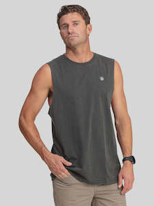 Volcom Aus Wash Muscle Tank - Black