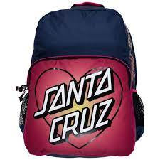 Clothing: Santa Cruz Gradient Heart Dot Book Bag