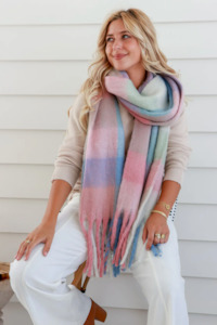 Super Soft Scarf/Wrap - Pastel