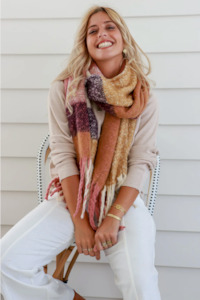 Super Soft Scarf/Wrap - Vintage Rose