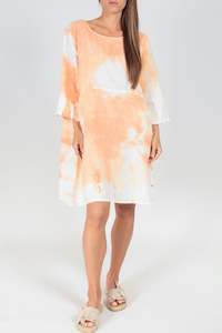 We Can Do This Kaftan/Dress - Orange